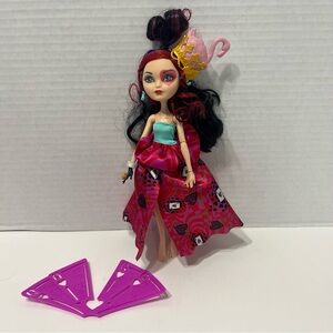 EVER AFTER HIGH doll Lizzie hearts way too wonderland doll toy